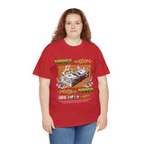 Money Power Unisex Heavy Cotton Tee Bold Dollar Stack Graphic Neon Green Streetwear Aesthetic Hustle Mindset Motivational T Shirt