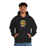 Halloween Cartoon Monsters Unisex Hoodie Cozy Streetwear Sweatshirt Spooky Fall Outfit Perfect for Halloween Parties and Cold Nights