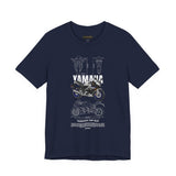 YZF R15 Inspired Motorcycle Graphic Unisex Heavy Cotton Tee Racing Sport Bike Streetwear Gift For Riders Speed Lovers Track Style Casual Wear