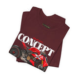 Ducati Inspired Streetfighter Superbike Graphic Unisex Heavy Cotton Tee Premium Racing Streetwear T Shirt for Riders Bikers Enthusiasts and Everyday Wear