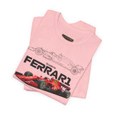 Performance Race Car Blueprint Unisex Heavy Cotton Tee Retro Motorsports Speed Machine Graphic Streetwear Premium Racing Art Shirt for Everyday Style and Enthusiast Gifts