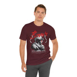 Brave Warrior Roman Gladiator Graphic Print Unisex Jersey Short Sleeve Tee Bold Motivational Streetwear Premium T Shirt