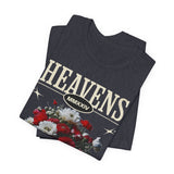 Heavens Hallucinations Unisex Jersey Short Sleeve Tee Comfortable Modern Streetwear Bold Artistic Floral Graphic Design Perfect Gift for Friends Birthdays Casual Wear