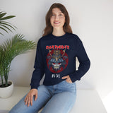 Strategic Warrior Unisex Sweatshirt Bold Samurai Graphic Streetwear for Focused Hustlers, Visionaries, and Alpha Souls