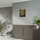 Halloween Cartoon Monsters Matte Vertical Poster Spooky Wall Art for Home Décor Fun Halloween Gift for Horror Lovers and Fall Aesthetic Rooms