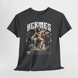 Hermes Greek Mythology Unisex Heavy Cotton Tee Ancient God of Communication and Travel Streetwear Graphic T Shirt