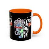 Eyes On Me Boys Medusa Accent Coffee Mug 11oz 15oz Mythological Streetwear Bold Empowerment Design Perfect Gift for Coffee Lovers Friends Birthdays Daily Motivation