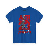 Air Jordan Sky Legend Unisex Heavy Cotton Tee Bold Athletic Streetwear Design Inspirational Basketball Dunk Artwork Motivational Sports Graphic Tee For Dreamers And Hustlers