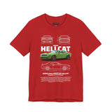 American Muscle Blueprint Performance Legacy Unisex Tee High Power Streetwear Shirt