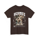 Hermes Greek Mythology Unisex Heavy Cotton Tee Ancient God of Communication and Travel Streetwear Graphic T Shirt
