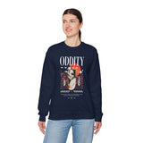 Oddity Own Your Uniqueness Unisex Heavy Blend Crewneck Sweatshirt Abstract Modern Graphic Bold Artistic Statement Streetwear Pullover