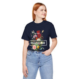 You Can Be Whatever Unisex Jersey Short Sleeve Tee Comfortable Motivational Graphic T-Shirt Bold Floral Empowerment Streetwear Positive Vibes Everyday Wear Perfect Gift for Friends Dreamers and Free...