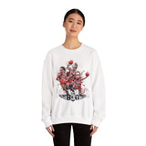 Legends On Court Unisex Heavy Blend Crewneck Sweatshirt Basketball Streetwear Athletic Graphic Pullover Bold Sports Design Perfect Gift For Gym Lovers Urban Fashion Festivals And Basketball Fans
