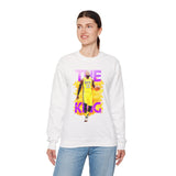 The Court Monarch Unisex Sweatshirt Motivational Basketball Streetwear Bold Athletic Pullover for Champions Dreamers and Sports Lovers