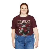 Heavens Hallucinations Unisex Jersey Short Sleeve Tee Comfortable Modern Streetwear Bold Artistic Floral Graphic Design Perfect Gift for Friends Birthdays Casual Wear