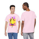 The Court Monarch Unisex Heavy Cotton Tee Basketball Power Graphic Shirt Streetwear for Athletes Hustlers and Motivational Sports Lovers
