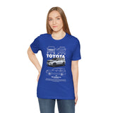 Toyota Land Cruiser Prado TXL Inspired Illustrated Luxury Off Road SUV Graphic T Shirt Premium 4x4 Adventure Vehicle Automotive Streetwear Rugged Travel Lifestyle Gift For SUV Enthusiasts