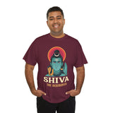 Lord Shiva The Destroyer Unisex Graphic T Shirt Mahadev Mahakal Devotional Hindu Spiritual Cotton Tee Trishul Rudraksha Temple Festival Wear India