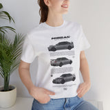 Japanese Performance Skyline Style Coupe Unisex Streetwear Tee High Speed Racing Car Graphic Shirt JDM Culture Drift Inspired Automotive Art Design Urban Fashion For Car Lovers
