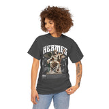 Hermes Greek Mythology Unisex Heavy Cotton Tee Ancient God of Communication and Travel Streetwear Graphic T Shirt