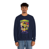 Halloween Cartoon Monsters Unisex Sweatshirt Cozy Streetwear Pullover Spooky Fall Fashion Perfect for Halloween Nights and Autumn Outings