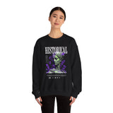 Historical Statue Graphic Premium Unisex Heavy Blend Crewneck Sweatshirt Vintage Aesthetic Streetwear Pullover