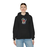Fearless Grin Street Clown Hoodie Bold Urban Graphic Sweatshirt Powerful Streetwear Art Design For Confidence Energy And Hustler Mindset