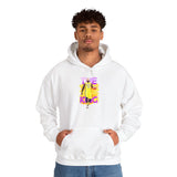 The Court Monarch Unisex Hoodie Motivational Basketball Streetwear Bold Athletic Pullover for Dream Chasers, Gym Lovers, and Sports Enthusiasts