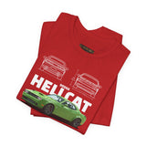 American Muscle Blueprint Performance Legacy Unisex Tee High Power Streetwear Shirt