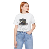 Ducati Inspired Power Cruiser Motorcycle Graphic Unisex Heavy Cotton Tee Premium Streetwear T Shirt for Riders Bikers Enthusiasts and Everyday Wear