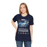 Nissan Skyline GT R R34 Inspired Illustrated JDM Racing Car Graphic T Shirt Iconic Japanese Performance Street Racing Culture Automotive Streetwear Gift For Car Enthusiasts