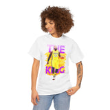 The Court Monarch Unisex Heavy Cotton Tee Basketball Power Graphic Shirt Streetwear for Athletes Hustlers and Motivational Sports Lovers