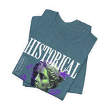 Historical Statue Graphic Premium Unisex Jersey Short Sleeve Tee Vintage Aesthetic Streetwear T-Shirt