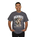 Hermes Greek Mythology Unisex Heavy Cotton Tee Ancient God of Communication and Travel Streetwear Graphic T Shirt