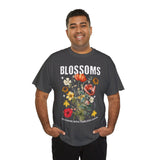 Blossoms Floral Graphic Unisex Heavy Cotton Tee Comfortable Streetwear Timeless Charm Motivational Nature Inspired T Shirt Perfect Gift for Garden Lovers Friends Birthdays Casual Everyday Wear