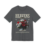 Heavens Hallucinations Unisex Jersey Short Sleeve Tee Comfortable Modern Streetwear Bold Artistic Floral Graphic Design Perfect Gift for Friends Birthdays Casual Wear