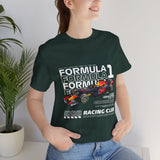 High Performance Single Seater Racing Car Graphic Unisex Heavy Cotton Tee Premium Motorsport Streetwear For Speed Lovers And Daily Casual Wear