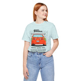 Legendary Orange Street Machine Rear View Unisex Heavy Cotton Tee Powerful JDM Inspired Car Art Graphic Shirt for Collectors and Gearheads