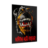 Nothing Lasts Forever Rottweiler Poster Bold Wall Art For Home Office Gym Gothic Decor Alpha Energy Design Fearless Statement Artwork Symbol Of Strength And Loyalty