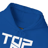 Top G Andrew Tate Graphic Hoodie Black Unisex Streetwear Motivational Hustle Pullover Sweatshirt Bold Typography Design