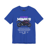 Yamaha R3 Phantom Inspired Sportbike Motorcycle Graphic Unisex Heavy Cotton Tee Premium Streetwear T Shirt for Riders Racers Enthusiasts Everyday Wear