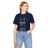 YZ250 Inspired Motocross Blueprint Unisex Heavy Cotton Tee Racing Dirt Bike Graphic Streetwear Gift