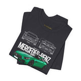 Mercedes Benz AMG GT Inspired Illustrated Sports Car Graphic T Shirt Luxury Performance Coupe Automotive Streetwear Unisex Heavy Cotton Tee High Speed Racing Lifestyle Gift For Car Enthusiasts