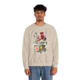 You Can Be Whatever Motivational Crewneck Sweatshirt Comfortable Unisex Pullover Bold Floral Empowerment Design Streetwear Positive Vibes Cozy Everyday Wear Perfect Gift for Dreamers Friends and Free Spirits
