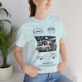 Futuristic Retro Sci Fi Time Travel Car Blueprint Art Unisex Heavy Cotton Tee Premium Streetwear For Vintage Car Lovers Collectors And Enthusiasts