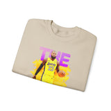 The Court Monarch Unisex Sweatshirt Motivational Basketball Streetwear Bold Athletic Pullover for Champions Dreamers and Sports Lovers