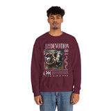Fearless Devotion Unisex Heavy Blend Crewneck Sweatshirt Courage Loyalty Commitment Graphic Streetwear Pullover