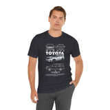 Toyota Land Cruiser Prado TXL Inspired Illustrated Luxury Off Road SUV Graphic T Shirt Premium 4x4 Adventure Vehicle Automotive Streetwear Rugged Travel Lifestyle Gift For SUV Enthusiasts