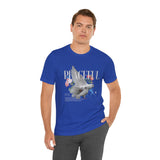 Peaceful Dove Floral Unisex Jersey Short Sleeve Tee Comfortable Soft Cotton Motivational Streetwear Graphic T-Shirt Bold Typography Casual Wear Perfect Gift For Friends Birthdays Everyday Style