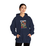 Blossoms Floral Graphic Hoodie Comfortable Unisex Sweatshirt Timeless Charm Streetwear Nature Inspired Empowerment Design Perfect Gift for Garden Lovers Friends Birthdays Cozy Days Casual Wear